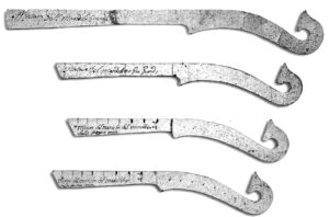 Stradivari Mandolin Scroll Patterns With Shield-Shaped Finials Similar to the Viola D'Amore