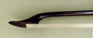 Viola D'Amore Bow, Andrew Dipper Bow Tip and Mortise