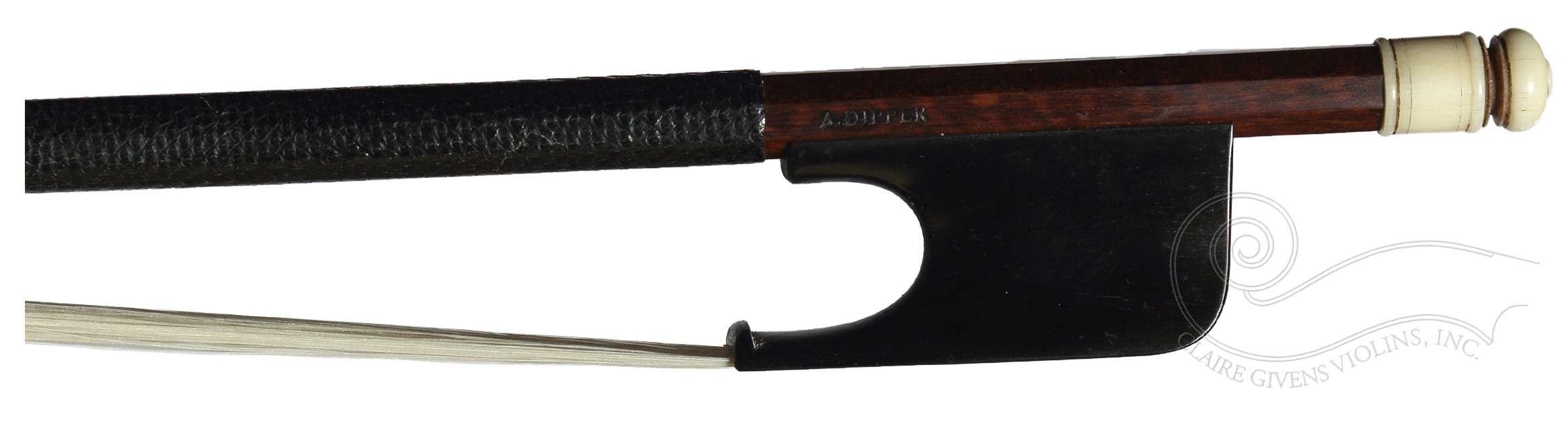 Cello Bow: Baroque, A. Dipper, French model 1760 - Image 2
