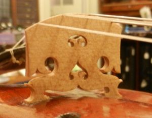 French 1750’s style baroque violin bridge