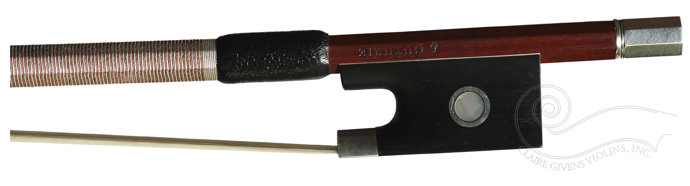 Violin Bow: Lee Guthrie, S/E, pern. #300 - Image 2