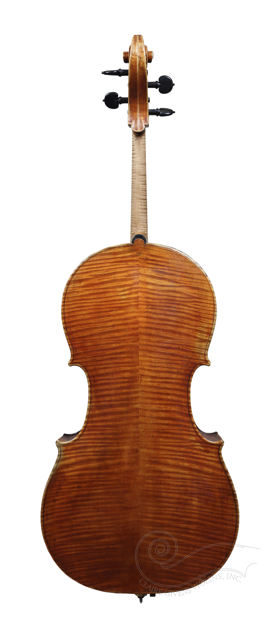 Cello: Vincenzo Postiglione, Napoli, 1890 w/cert - Image 2